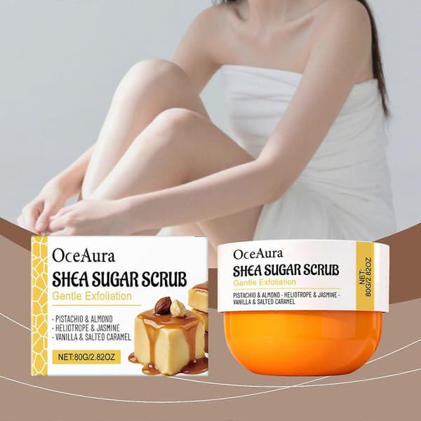 Exfoliating Body Scrub, Brightening and Moisturizing Sugar Scrub