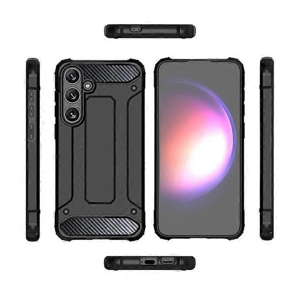 For Samsung Galaxy S24 5G Magic Armor TPU Hybrid PC Phone Case
