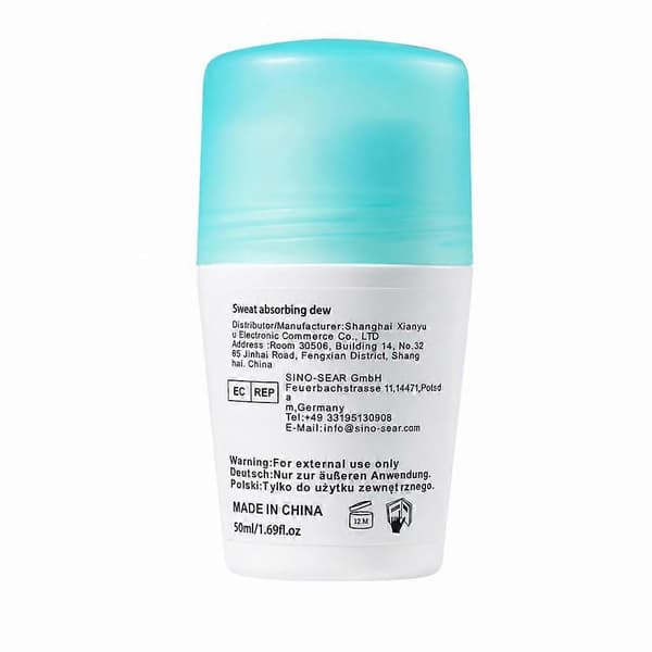 Roll-On Deodorant Snabbtorkande Formula Långvarigt Skydd