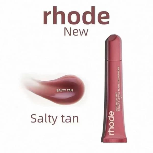 8 farger Rhode Lip Gloss Peptid Leppebehandling Salty Tan Ny (8 stk)