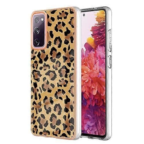 För Samsung Galaxy S20 FE Galvanisering Marmor Dual-side IMD Phone Case