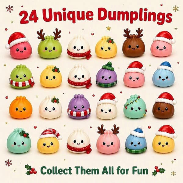 Samlerobjekt: Jule-dumpling-figur