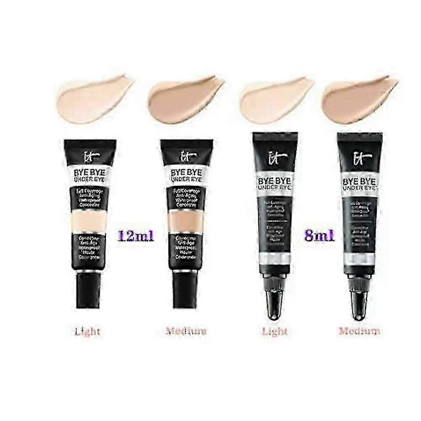 2025 IT Bye Bye Under Eye Full Coverage Vanntett Concealer Lys/Medium-YKY416 (medium)