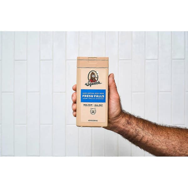 Dr. Squatch kroppsvask for menn, ikke-eksfolierende - Fresh Falls - 414 ml