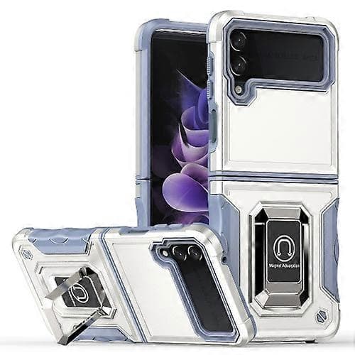 Til Samsung Galaxy Z Flip3 5G Ringholder Skridsikkert Armor Telefoncover