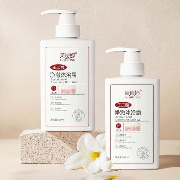500 ml brusegel dybderensende langvarig duft kropsvask shampoo hudrens