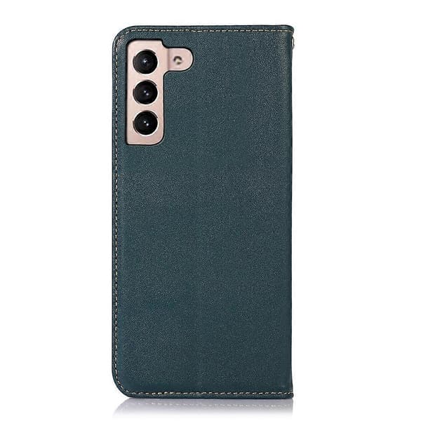 För Samsung Galaxy S22 5G KHAZNEH Nappa Top Layer Cowhide Phone Case