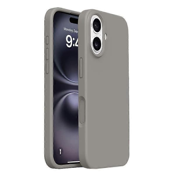 Flytande silikonfodral för iPhone 16