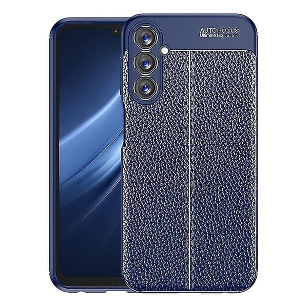 Til Samsung Galaxy A24 4g Litchi Tekstur Støtsikkert Tpu Telefondeksel
