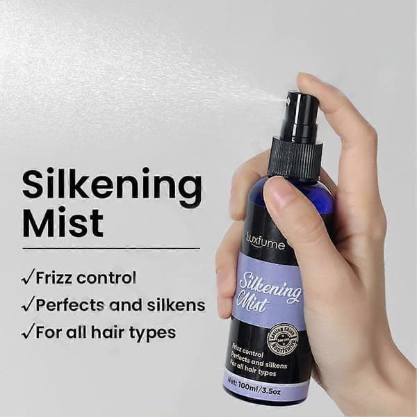 100 ml Shine & Silky hårspray Frizz Control Spray til hårstyling