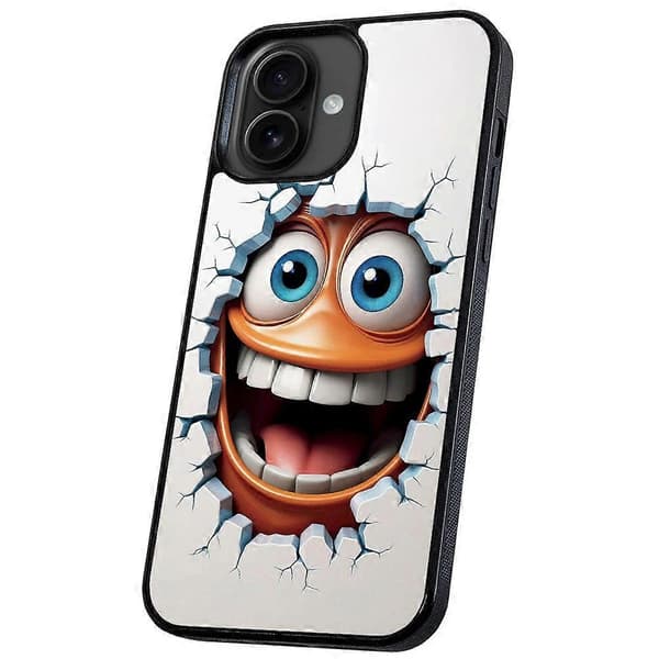 iPhone 16 - Deksel/Mobildeksel Emoji