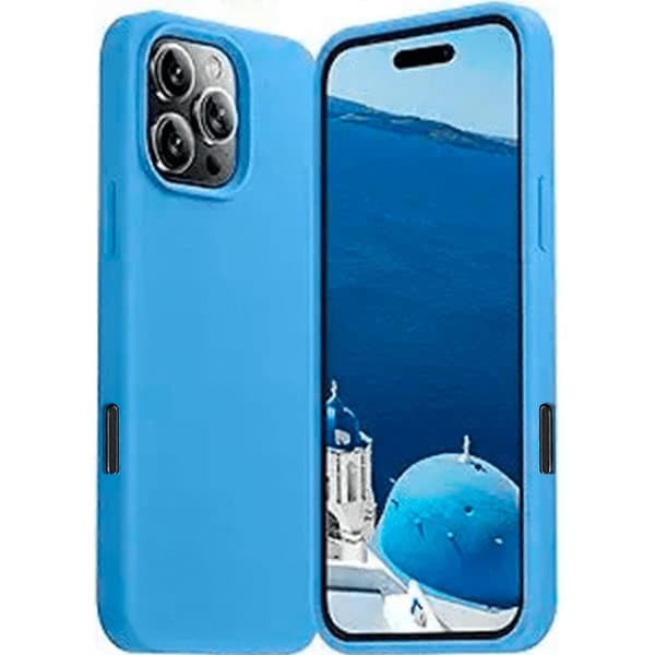 Flytende silikondeksel til iPhone 16 Pro – støtsikkert, slankt, kompatibelt med Apple iPhone 16 Pro