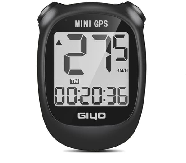 M3 Mini GPS Cykelcomputer IPX5 Vandtæt Smart Speedometer med 1,7 Tommer Display (sort)