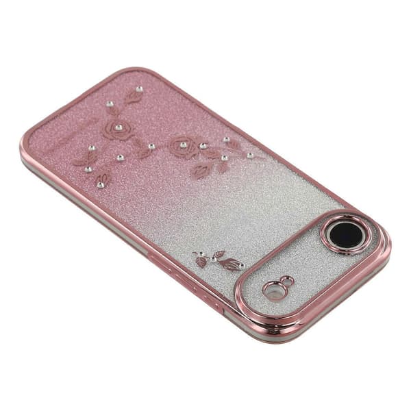 KADEM för iPhone 17 Air Fodral Blomma TPU Flexibelt Gradient Mobilskal