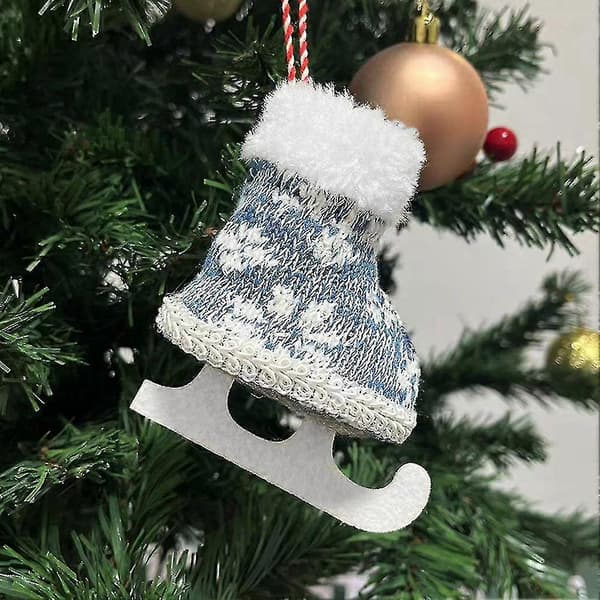 Juletræspynt Juleophæng Skøjteophæng til jul