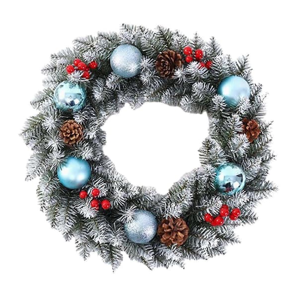 Kunstig julekrans Falsk julekrans Julegrønne blader