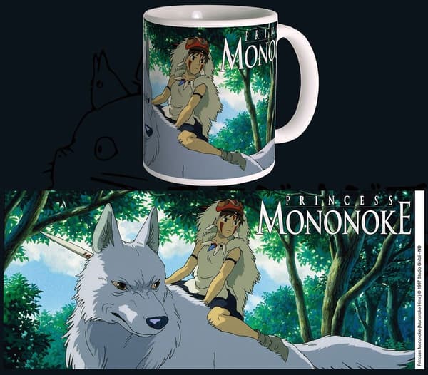 Studio Ghibli - Princess Mononoke - Mugg multifärg
