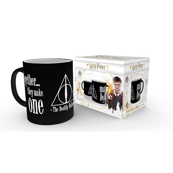 Harry Potter - Deathly Hallows - Mugg som byter motiv multifärg