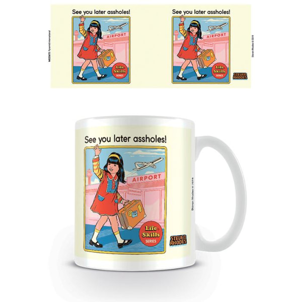 Steven Rhodes - See You Later Assholes - Mugg Multicolor