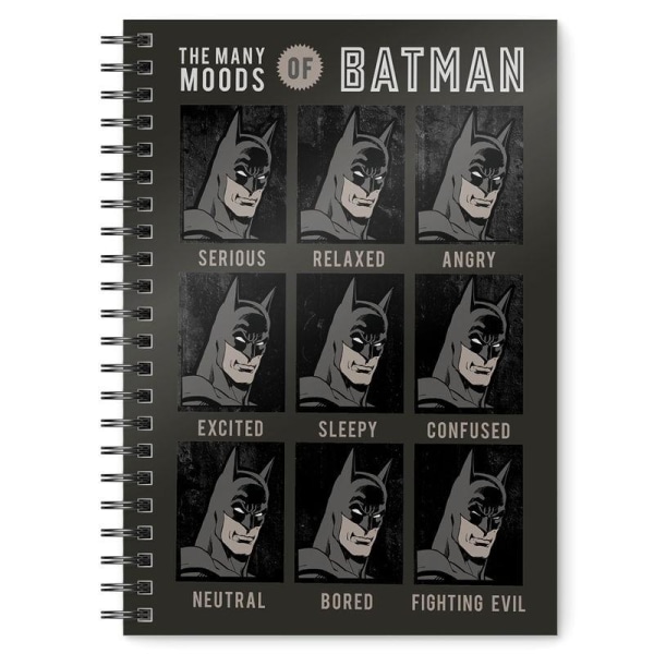 Anteckningsbok - Batman - DC Comics multifärg