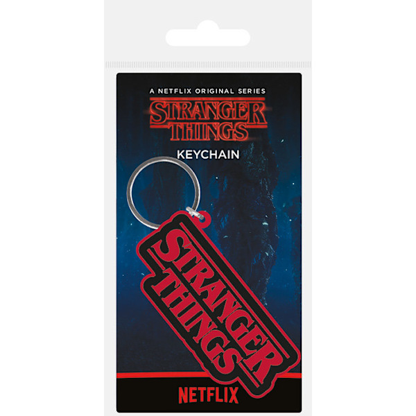 Nyckelring - Stranger Things (Logo) Multicolor