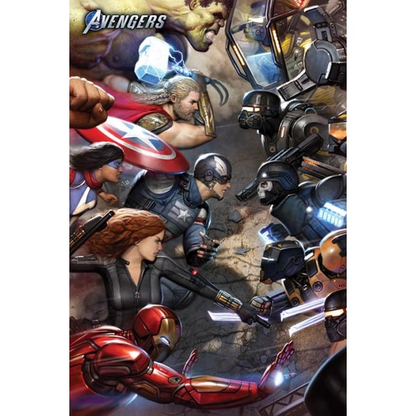 Avengers Gamerverse (Face Off) Multicolor
