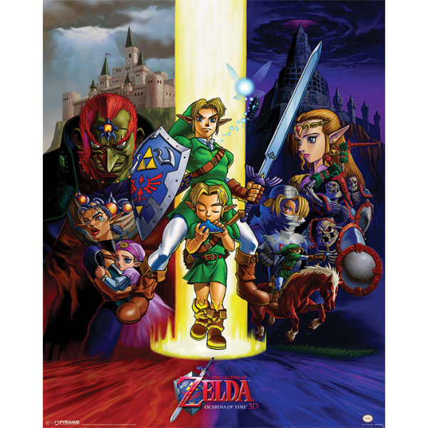 The Legend Of Zelda - Ocarina Of Time Multicolor