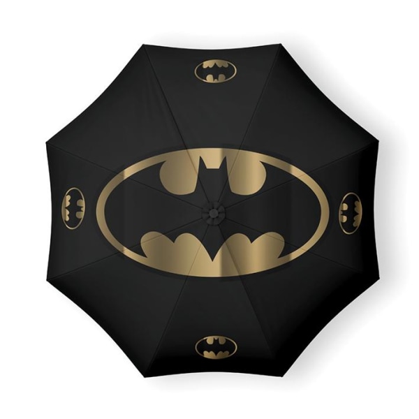 Paraply - Batman - Svart och guld multifärg
