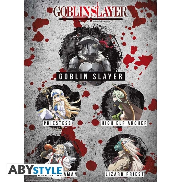 GOBLIN SLAYER - Poster "Characters" Multicolor
