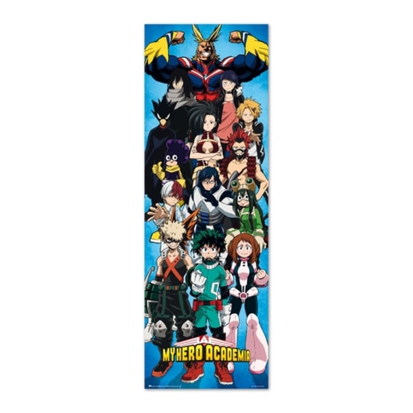 MY HERO ACADEMIA ALL CHARACTERS - Stor poster Multicolor