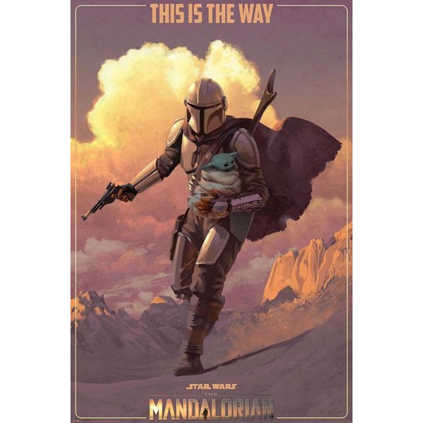 Star Wars: The Mandalorian (On The Run) Multicolor
