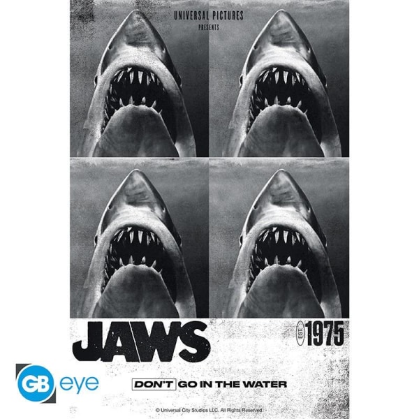 JAWS - 1975 Poster Multicolor