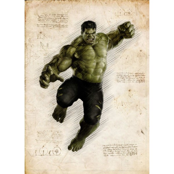 Maxi - Comic - Hulk multifärg