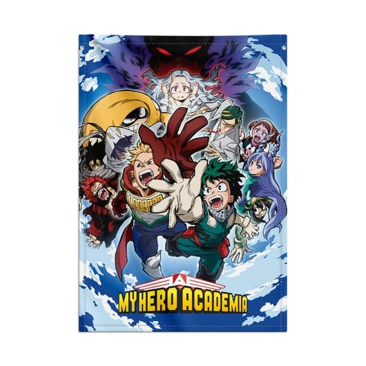 Posterflagga - My Hero Academia - Group Multicolor