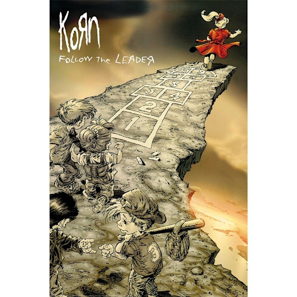 Poster - KORN - FOLLOW THE LEADER Multicolor