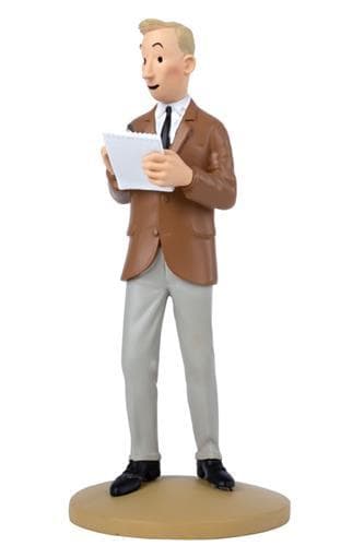 Tintin - Statyett - Hergé reporter multifärg