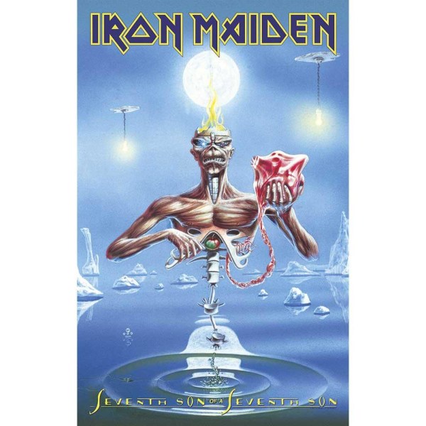 Plakatflag - Iron Maiden - Syvende søn af en syvende søn Multicolor