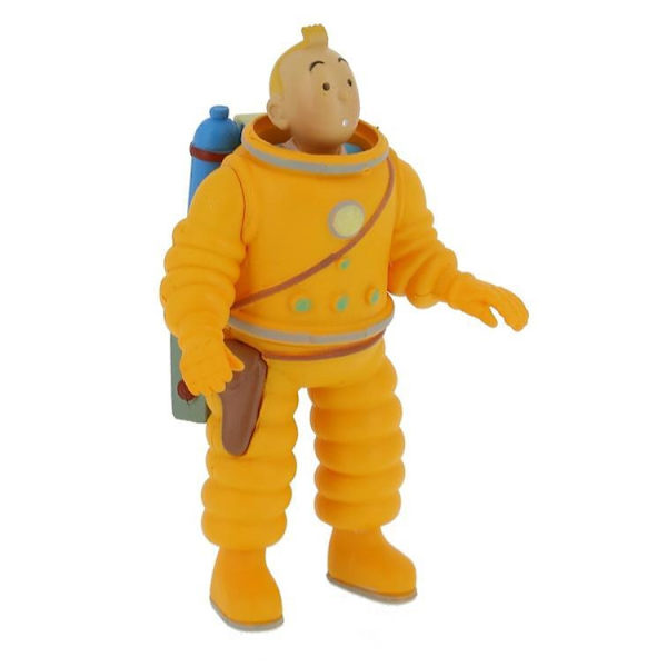 Tintin - PVC - Tintin cosmonaut multifärg