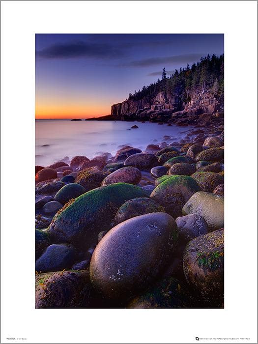 Exklusivt Art Print - Tom Mackie - Pebbles multifärg