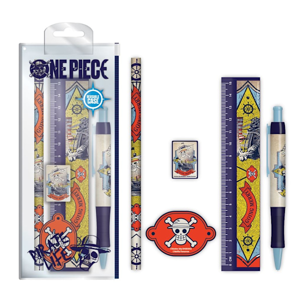 Pennset - ONE PIECE LIVE ACTION (GOING MERRY) STATIONERY SET Multicolor