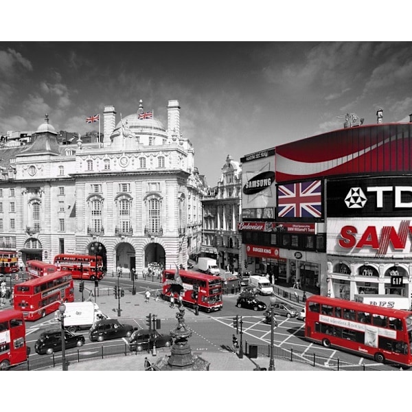 London - Piccadilly Circus Multicolor