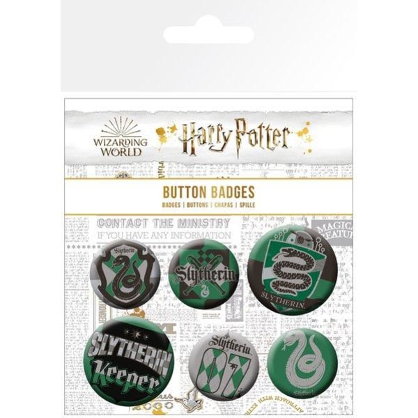 Badge Pack - HARRY POTTER - Slytherin Multicolor