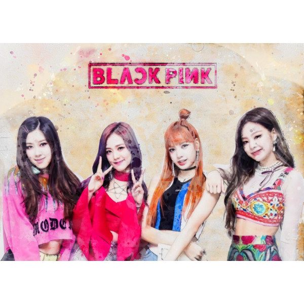 Maxi -  K Pop - Black Pink multifärg