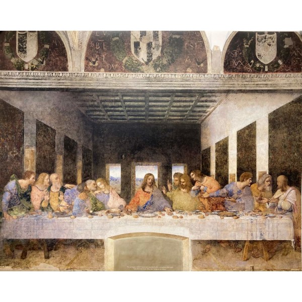 Da Vinci - The Last Supper Multicolor