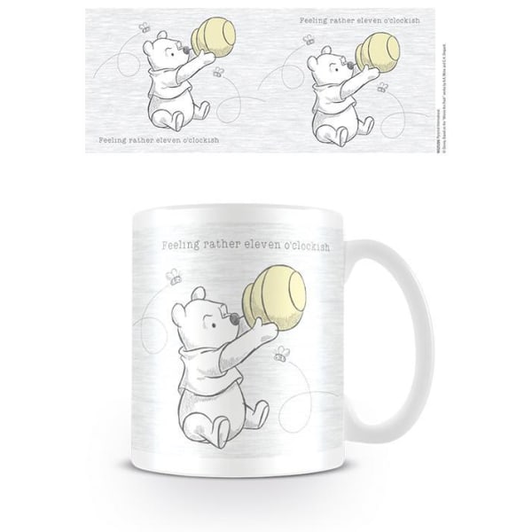 Winnie the Pooh (Eleven o'clockish) - Mugg multifärg