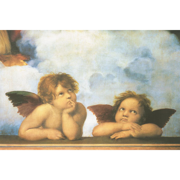 Raphaels Cherubs/Angels - Änglar Keruber Multicolor