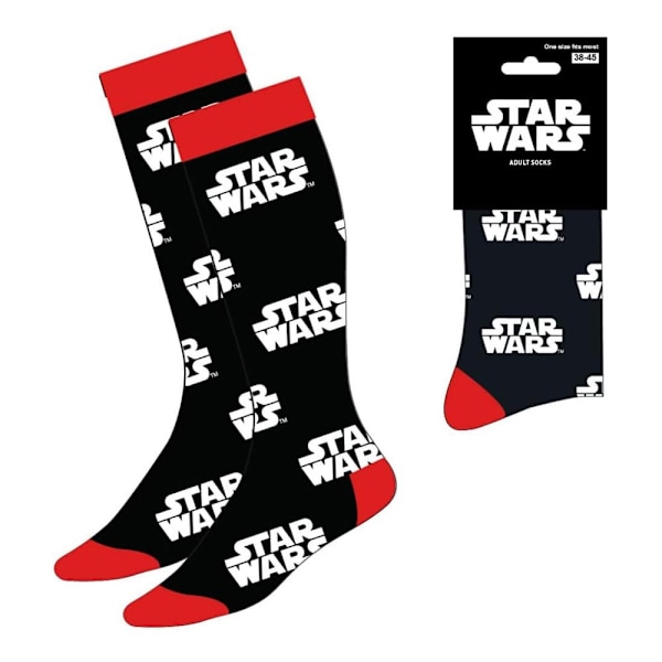 Star Wars Strumpor – Logo (EU 38–45) multifärg one size