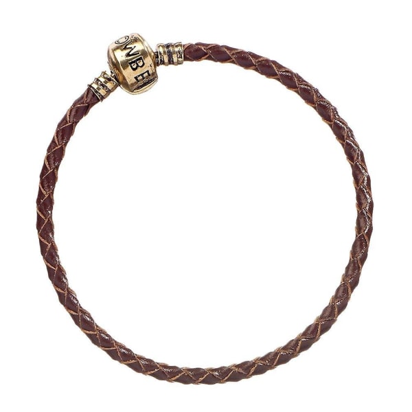 Harry Potter - Leather Charm Bracelet Brown multifärg