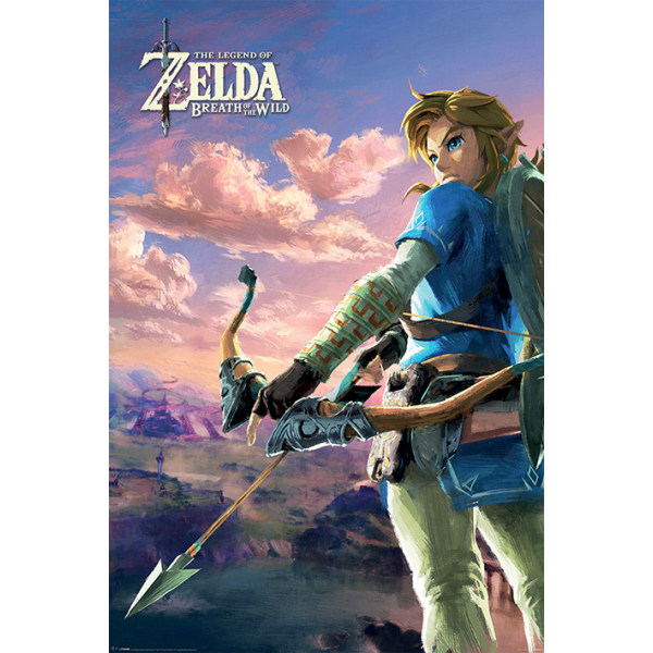 The Legend of Zelda - Breath of the Wild - Hyrule kohtausmaisema Multicolor