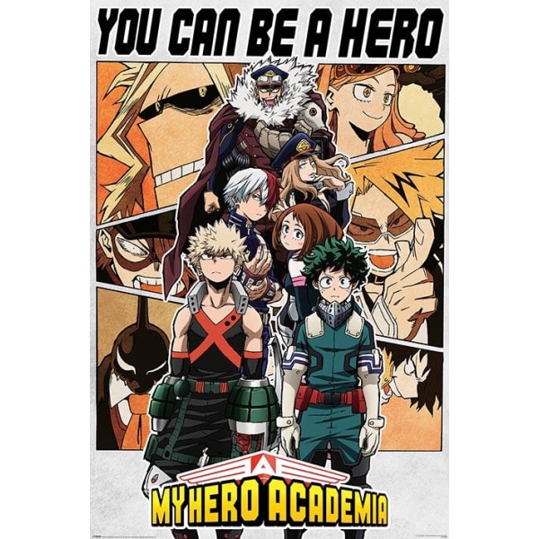 My Hero Academia (Be a Hero) multifärg